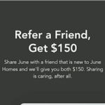 June Homes Apartment Rental Referral Discount Credits