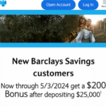 Barclays Bank Savings Account Bonus