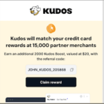 Kudos Boost Credit Card Rewards Referral Bonuses