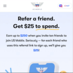 US Mobile Refer-A-Friend Program Bonuses