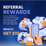 Bunting Online Auctions Referral Gift Cards