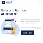 Vested Finance Referral Bonuses