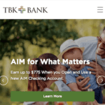 TBK Bank Referral Checking Account Bonuses