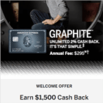 American Express Graphite Business Cash Unlimited Card