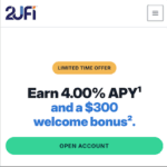 2UFi Business Spending Checking Bonus Cash