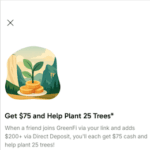 GreenFi Banking App Referral Bonuses