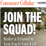 Consumer Cellular Referral Bonus Credits